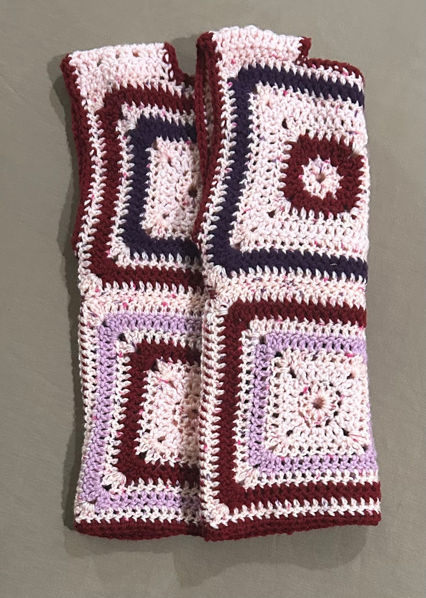 Pink Purple Red Vest