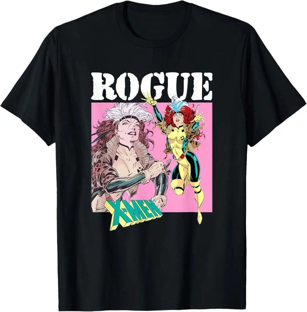 X-Men Vibrant Superhero Rogue Comic Graphic Tee