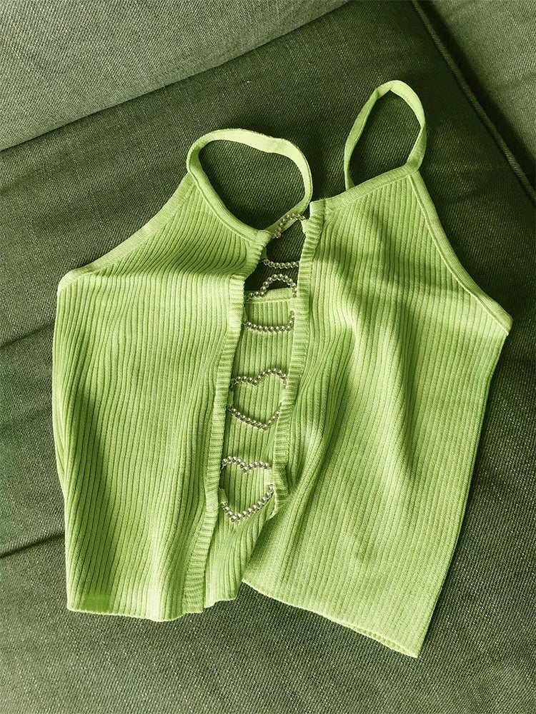 All My Love Heart Decor Cami Top