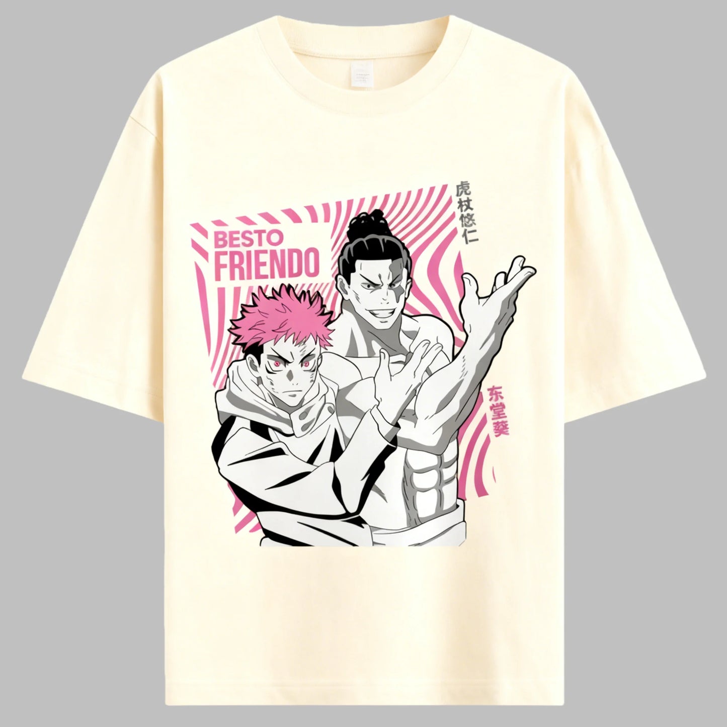 Jujutsu Kaisen Anime Itadori Yuji Aoi Todo T-shirt