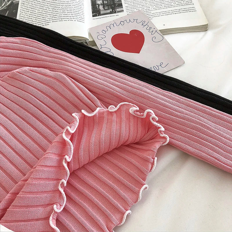 Anna Ruched Slash Collar Sweater Top