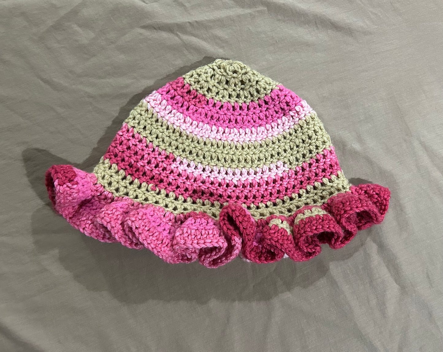 Pink Sugar Striped Hat