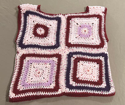 Pink Purple Red Vest
