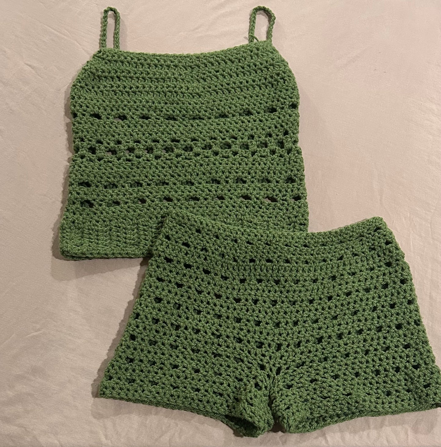 Mesh Forest Two Piece Set