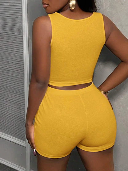 Keeping It Comfy Ribbed Two-Piece Set