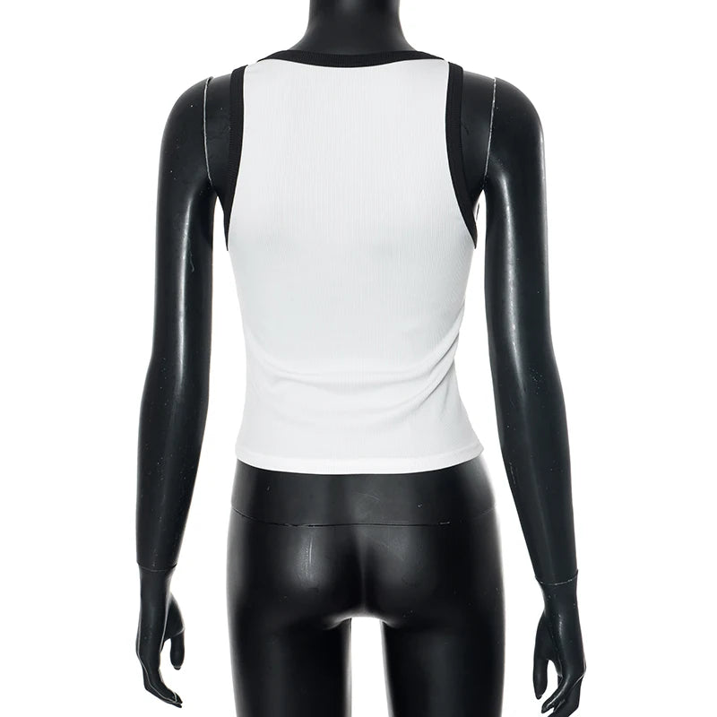 Zebra Stripes Star Pattern Print Top