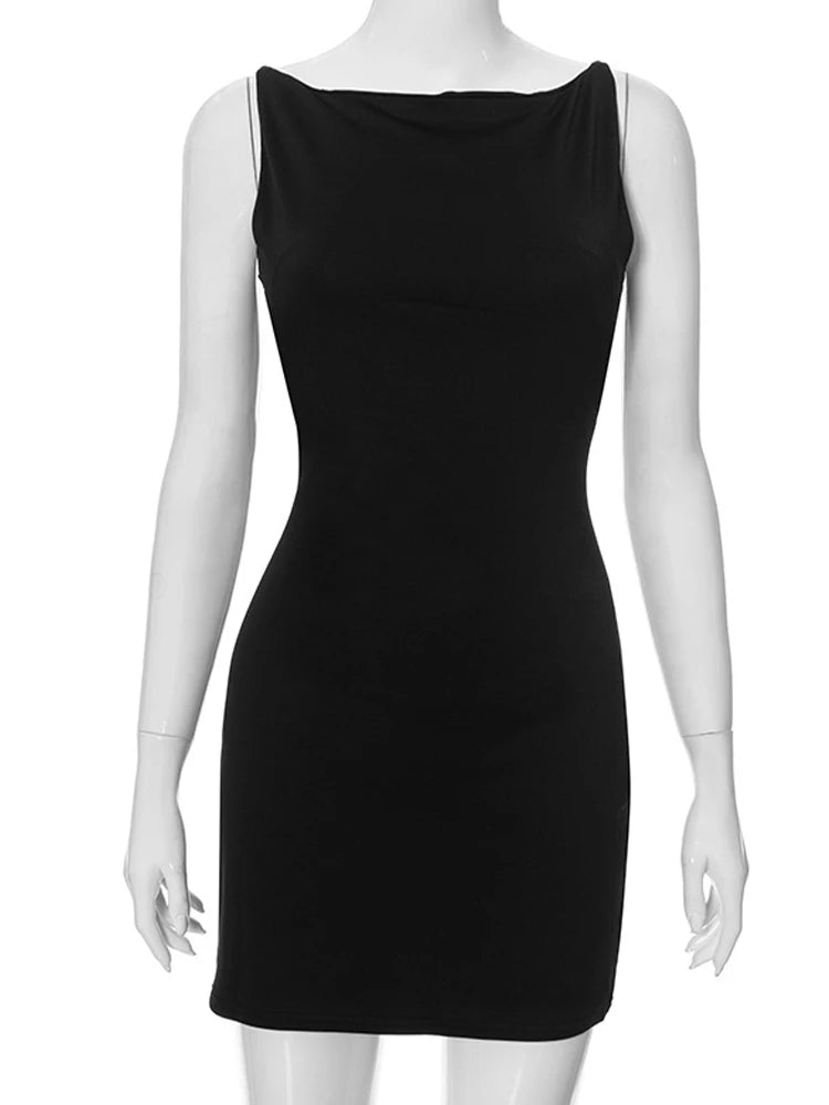 Casual Fashion Mini Sleeveless Elegant Vest Dress