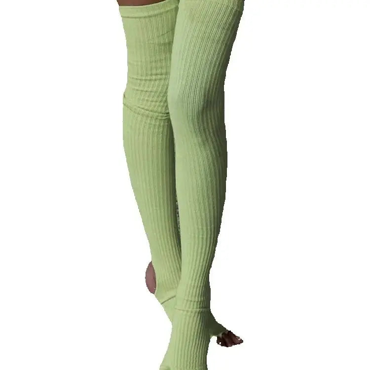 Open High Elasticity Streetwear Clubwear Leg Sleeve