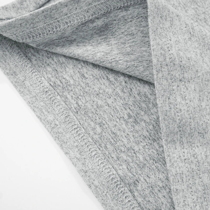 Loose Drawstring Pants Casual Sporty Two Piece Set