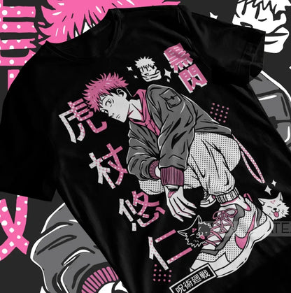 Yuji Itadori Jujutsu Kaisen Graphic Tee