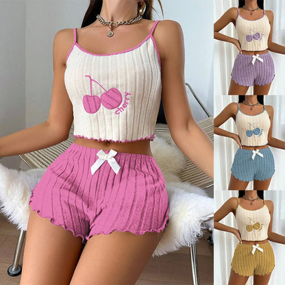 Cherry Loungewear Set