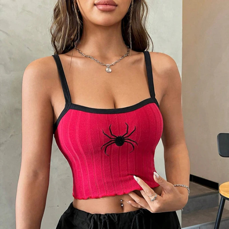 Spider Crop Top