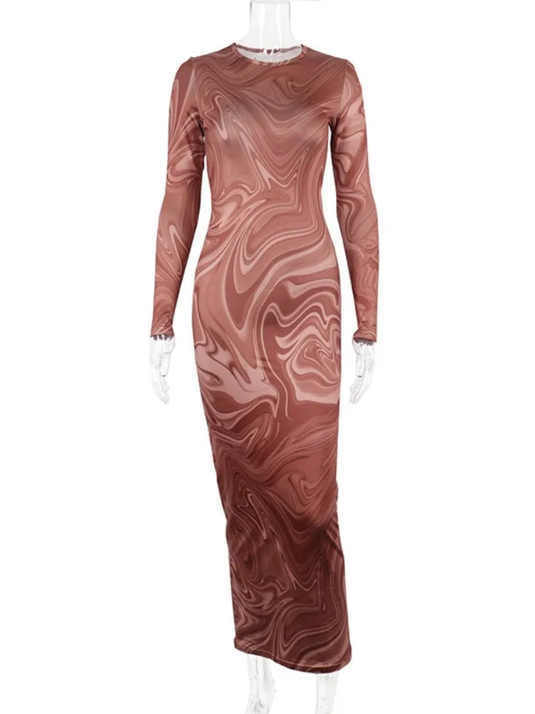 Talia Long Sleeve Bodycon Dress