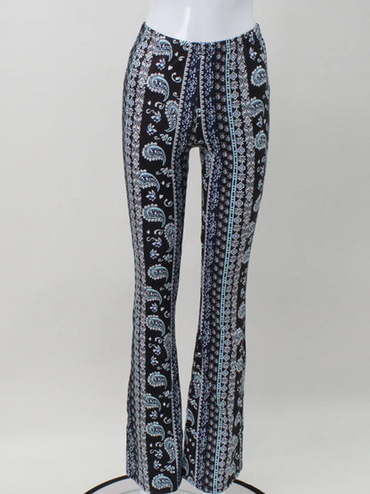 Paisley Mid Waist Pants