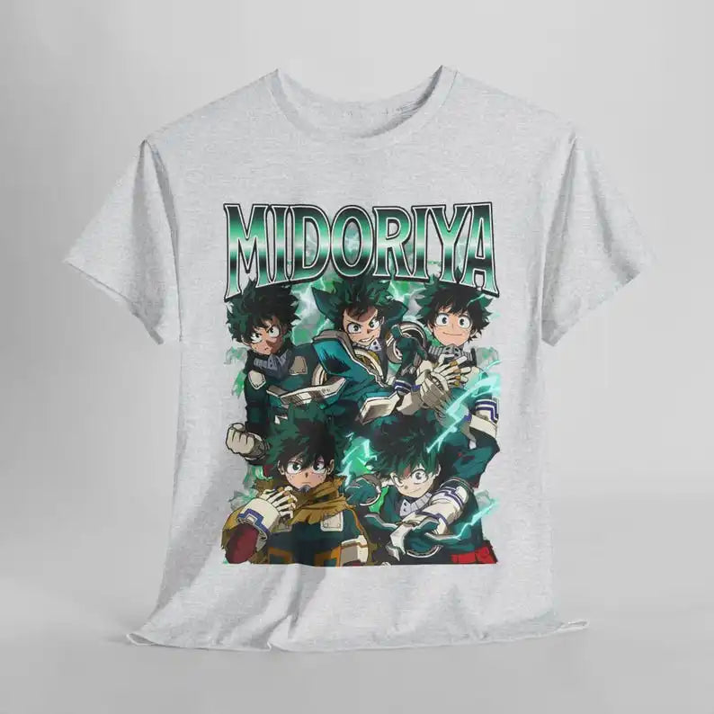 Izuku Midoriya My Hero Academia Graphic Print T-shirt