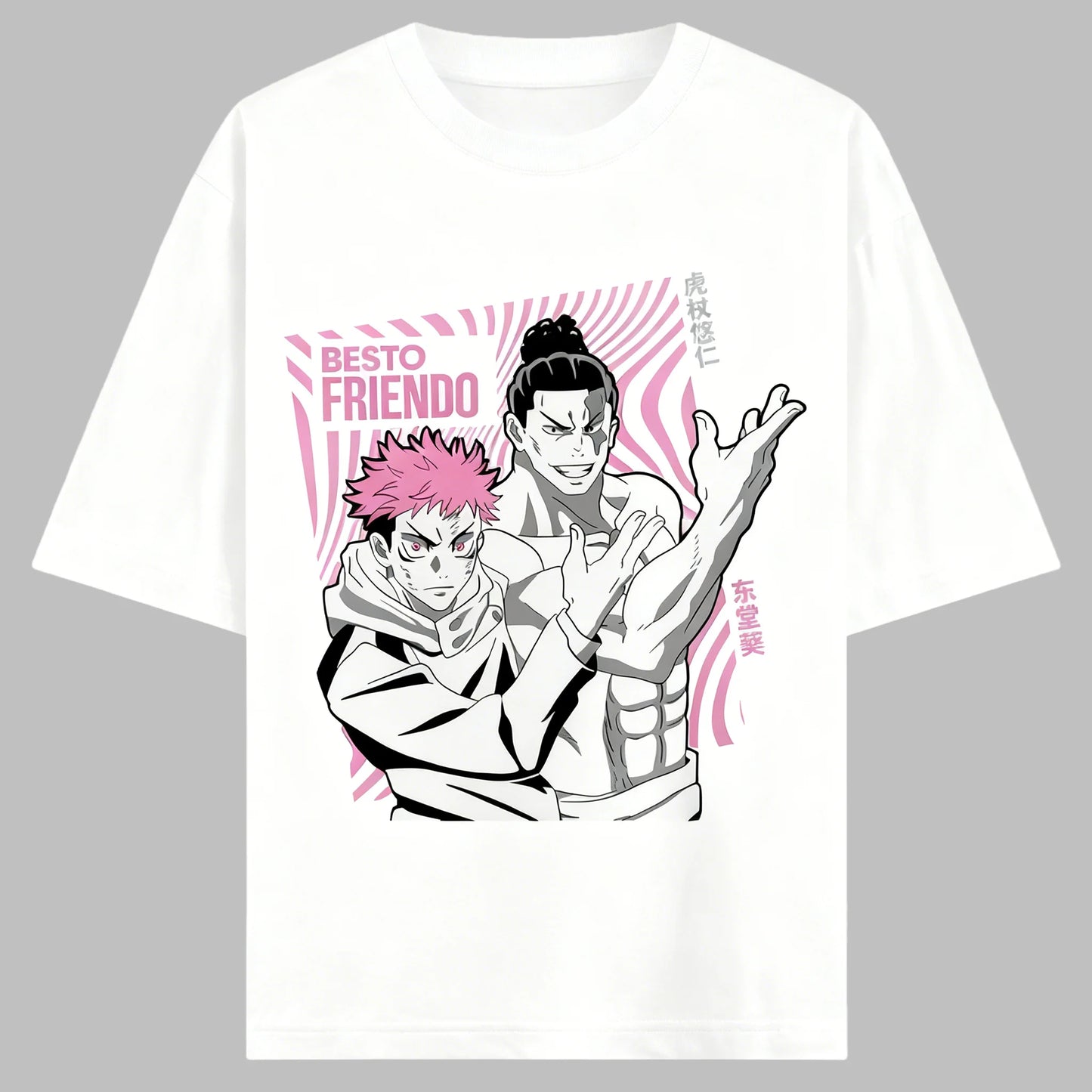 Jujutsu Kaisen Anime Itadori Yuji Aoi Todo T-shirt