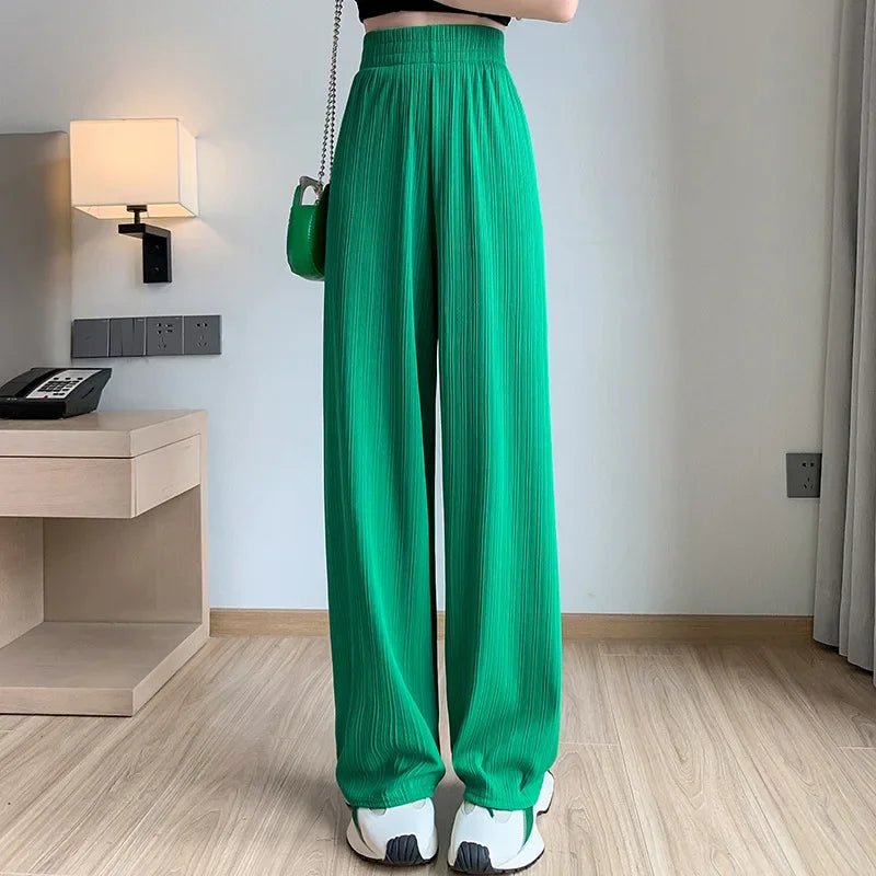Casual Wide-leg Pants