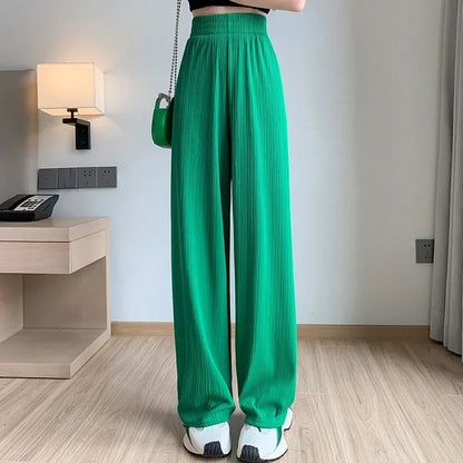 Casual Wide-leg Pants