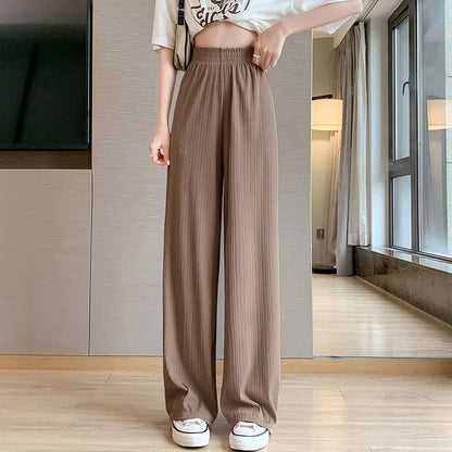 Casual Wide-leg Pants