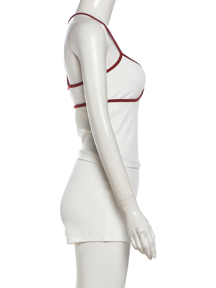 Red Lines 2 Piece Set