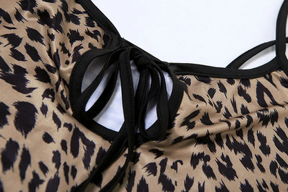 Chelsea Slip Tie Front Maxi Dress