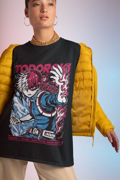 Shoto Todaraki T-Shirt Boku No Hero Academia