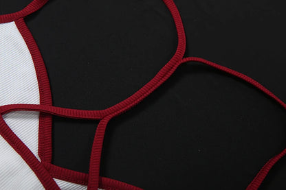 Red Lines 2 Piece Set