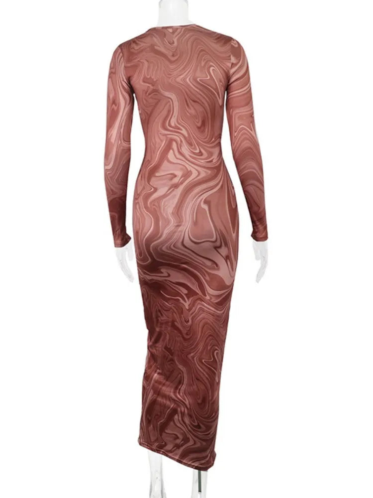 Talia Long Sleeve Bodycon Dress