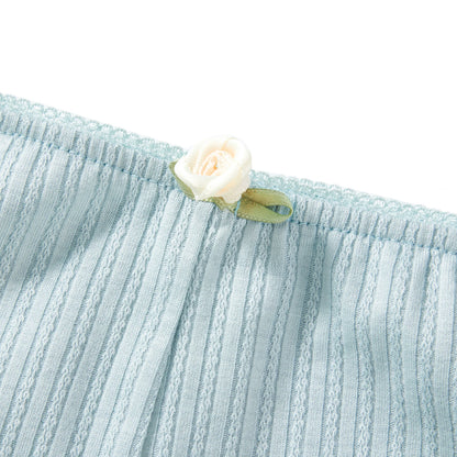 Side Split Comfy Elastic Waist Pajama Shorts