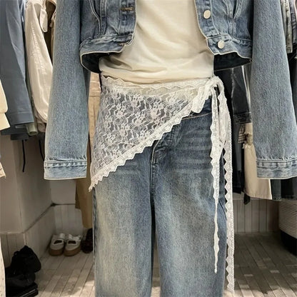Jeans Pants Skirt Decor