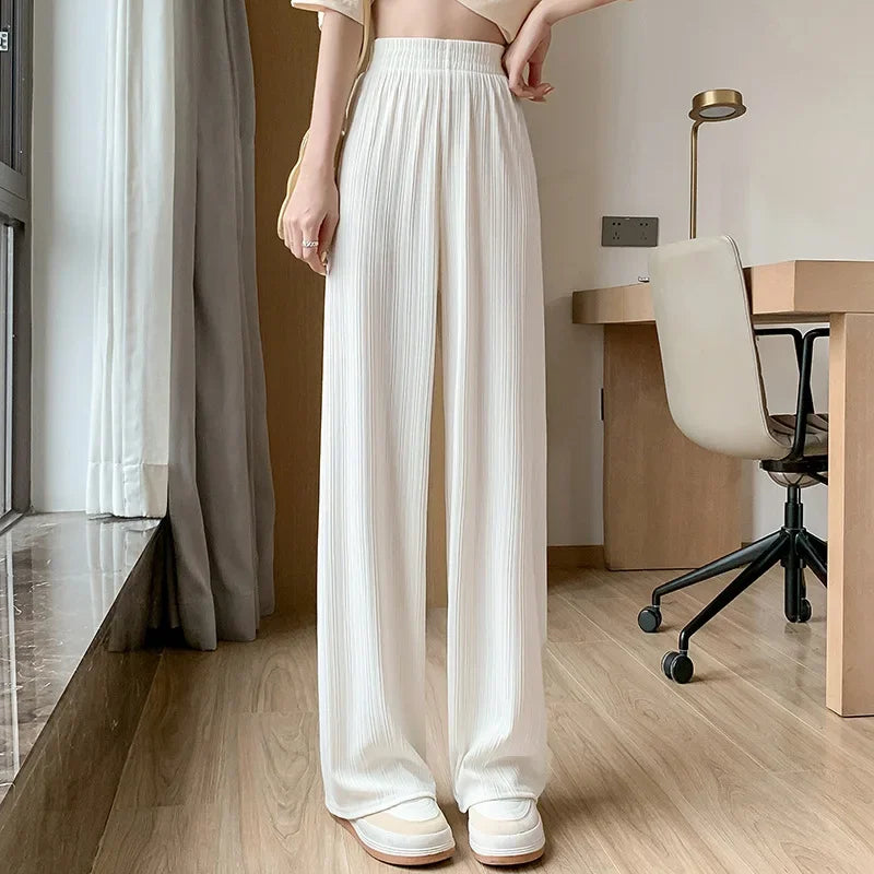 Casual Wide-leg Pants