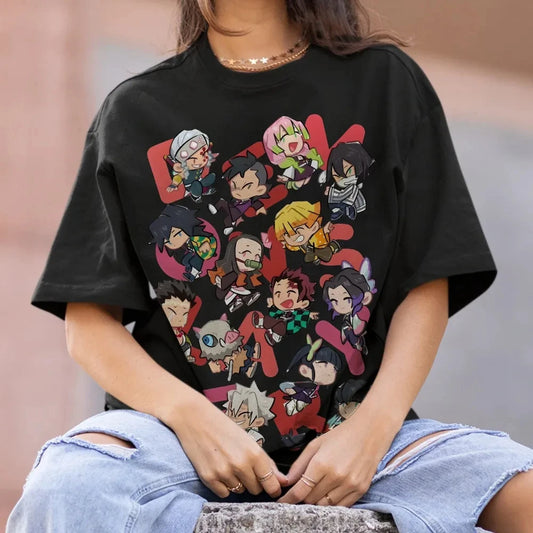 Demon Slayer Anime Classic Characters Graphic Tee