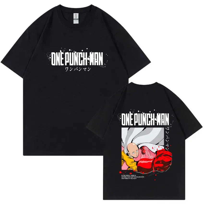 One Punch Man Saitama Print T-shirt
