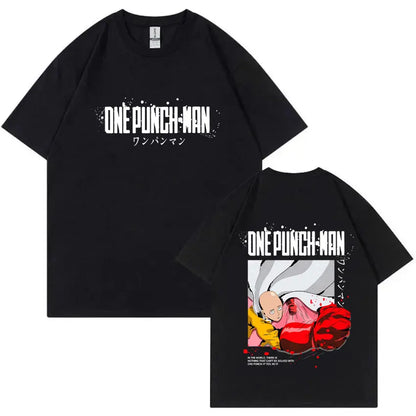 One Punch Man Saitama Print T-shirt