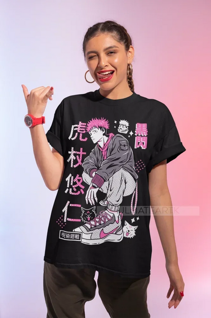 Yuji Itadori Jujutsu Kaisen Graphic Tee