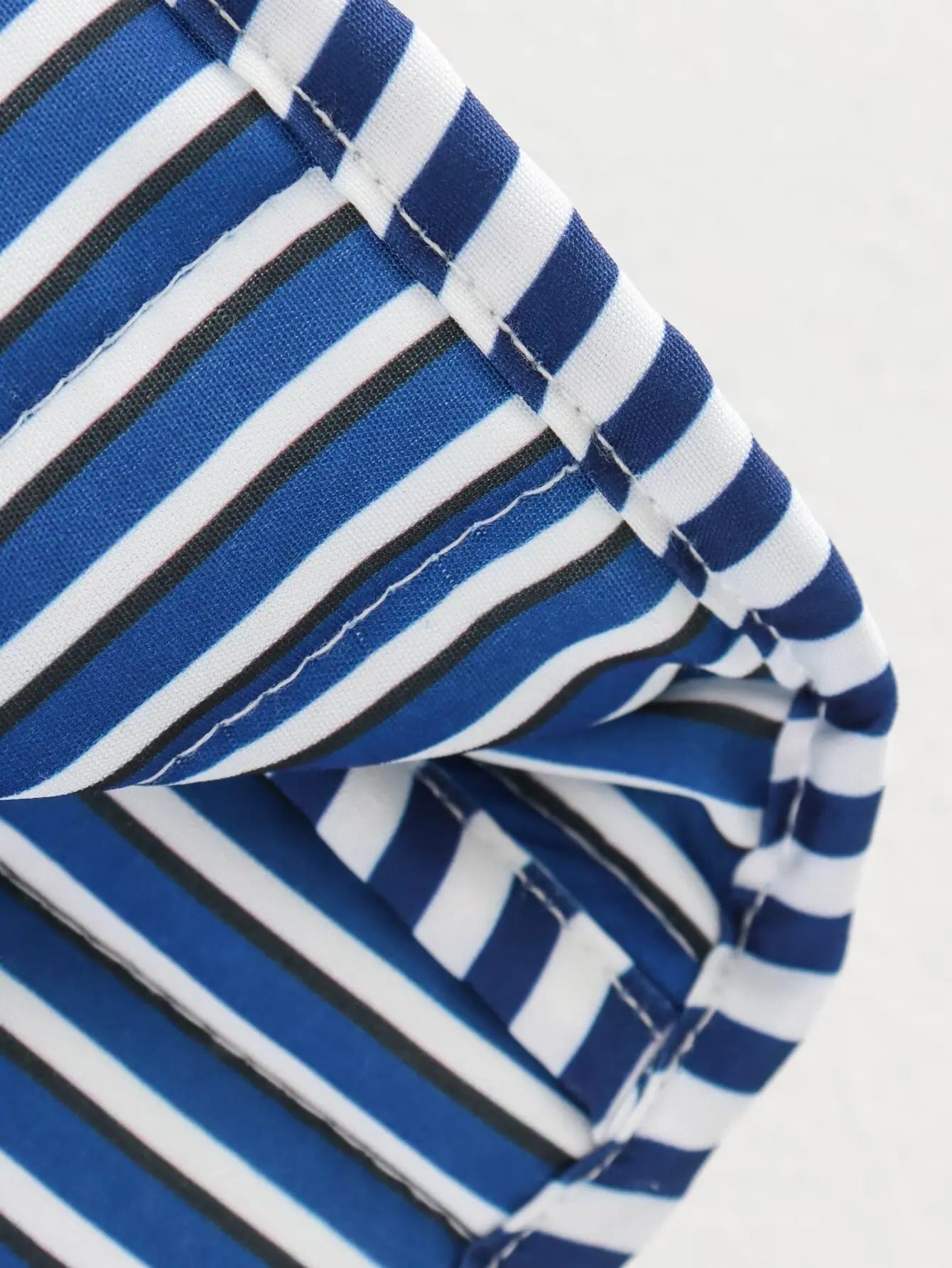 Quilted Lace Up Print Vest