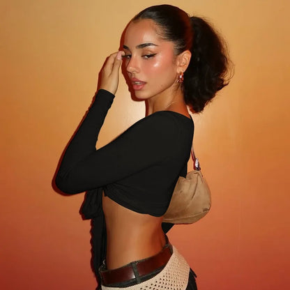 Brooke Tie Front Top