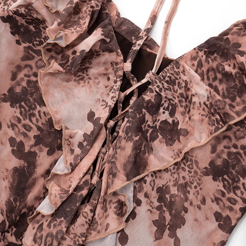 Rachel Collar Flared Long Sleeve Dress