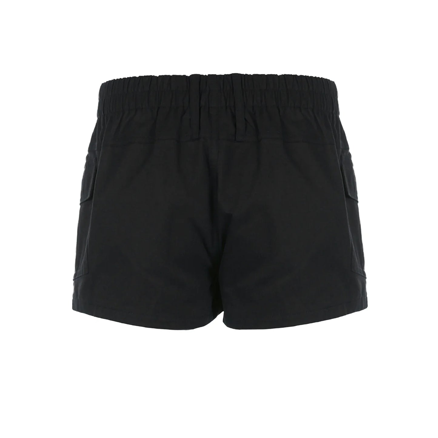 Fashion Cargo Solid Color Low Rise Shorts