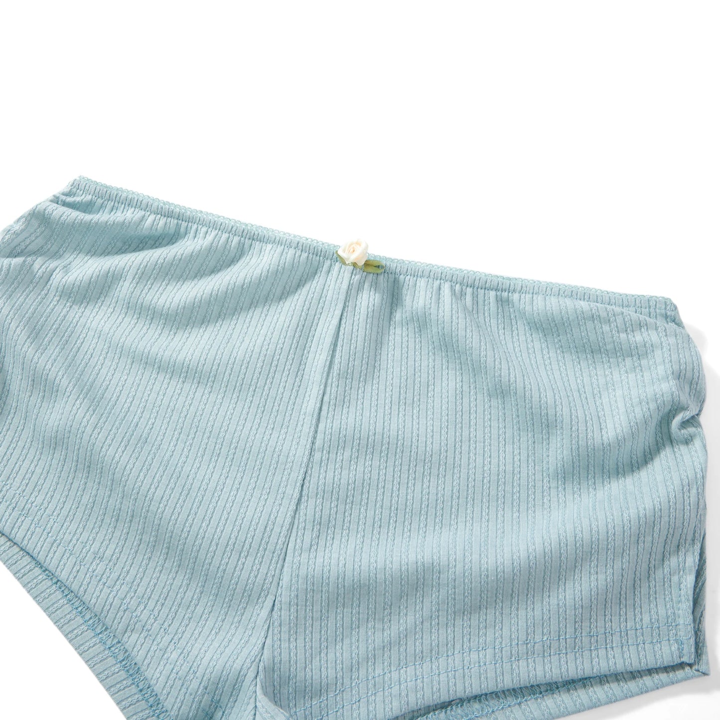 Side Split Comfy Elastic Waist Pajama Shorts