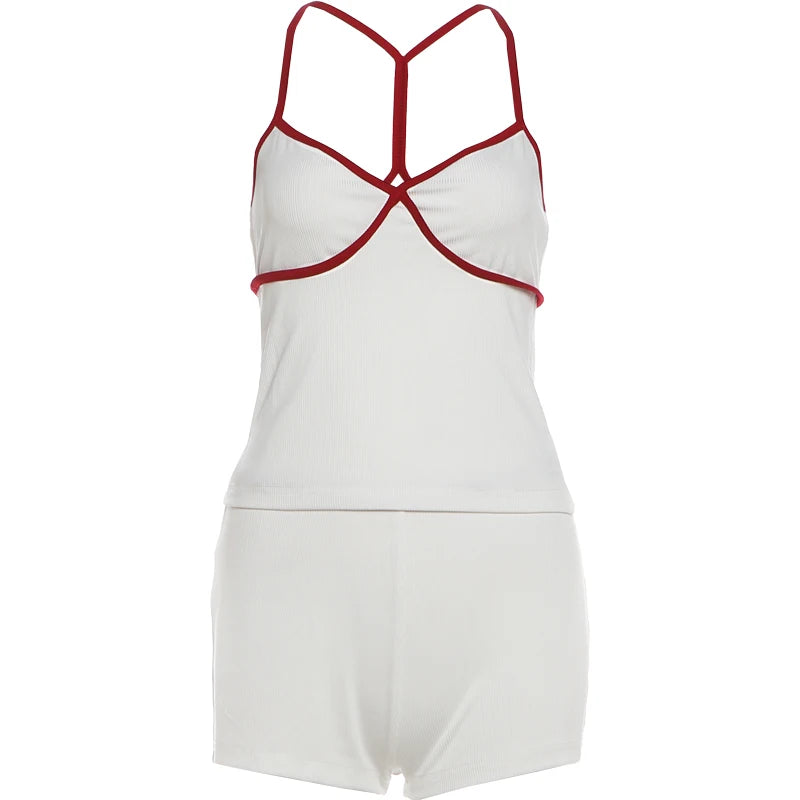 Red Lines 2 Piece Set