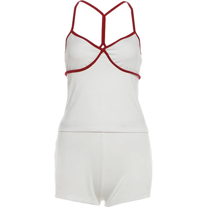 Red Lines 2 Piece Set