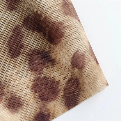 Leopard Print Slip Dress