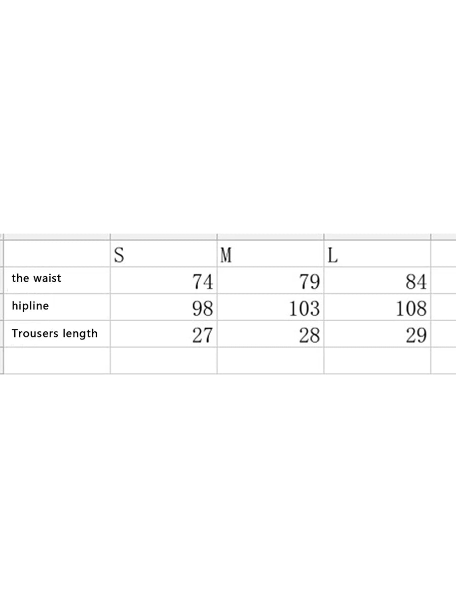 Fashion Cargo Solid Color Low Rise Shorts