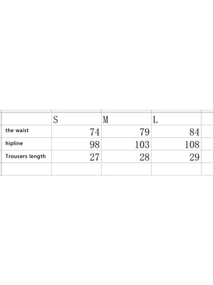 Fashion Cargo Solid Color Low Rise Shorts