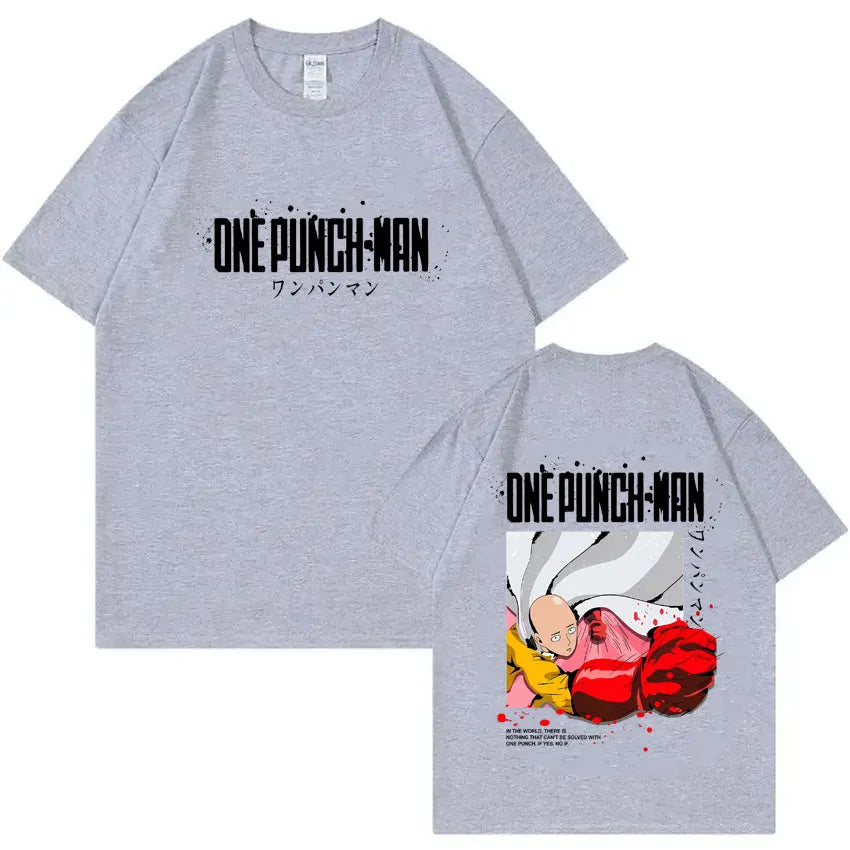 One Punch Man Saitama Print T-shirt