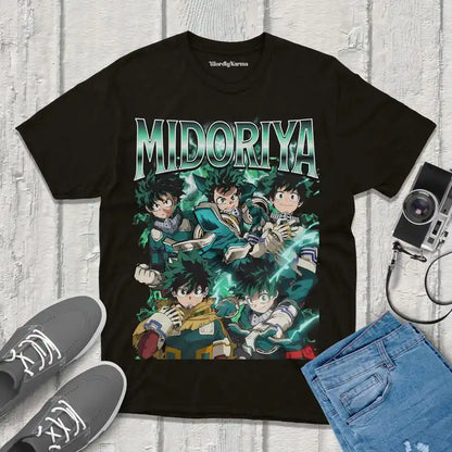 Izuku Midoriya My Hero Academia Graphic Print T-shirt