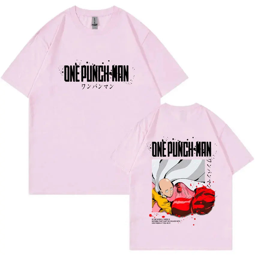 One Punch Man Saitama Print T-shirt