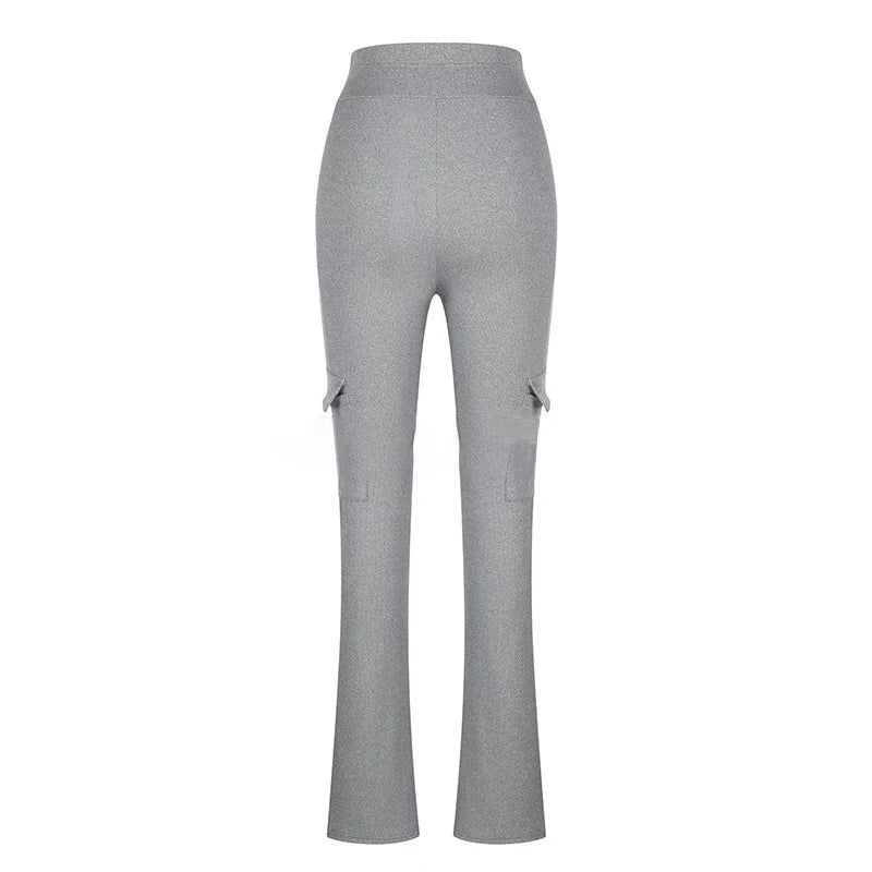 Butterfly Printed Zipper Pants