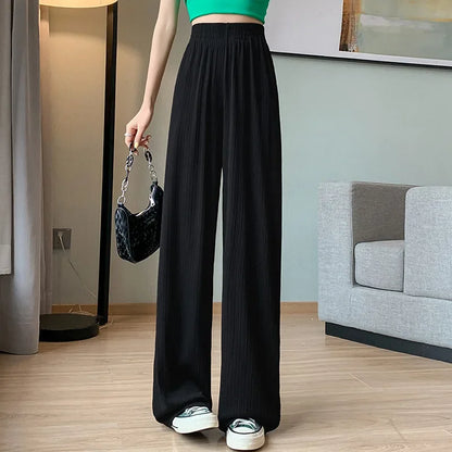 Casual Wide-leg Pants